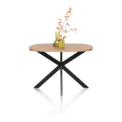 Pavarotti, table de bar 130 x 110 cm (hauteur: 92 cm) - pied central metal