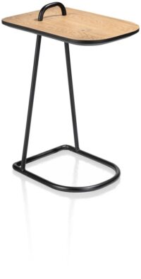 Maze, laptop-tafel 45 x 30 cm - hoogte 60,5 cm - Railway brown - Afbeelding 2