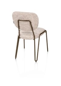 Joan, chaise - steelbrown - tissu Luton - Image 2