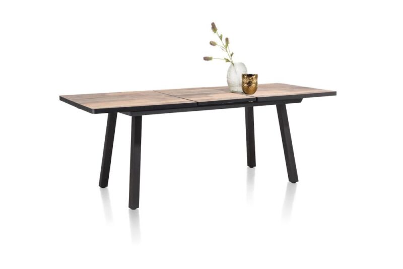 Avalox, Table De Bar &Agrave; Rallonge 160 (+ 50) X 98 Cm - Couleur Driftwood - 4 Pied - Image 3