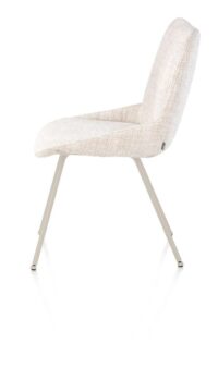 Mats, chaise - 4 pieds - creme - Luton - Creme - Image 3