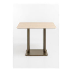 Brest table de bar Travertine 120x75cm - Or