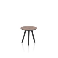 Maze, table basse ronde 40 cm - hauteur 39 cm - Rouille