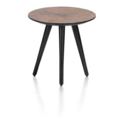 Maze, table basse ronde 40 cm - hauteur 39 cm - Rouille