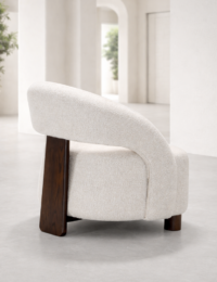 Ailo fauteuil - Creme - Afbeelding 2