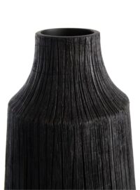 Finn vase H50cm - Noir - Image 2