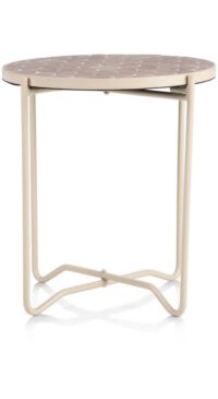 Bento bijzettafel H45cm - Roze