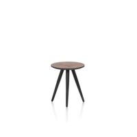 Maze, table basse ronde 40 cm - hauteur 46 cm - Rouille