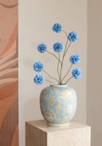 Sora vaas h29cm - Blauw - Afbeelding 3