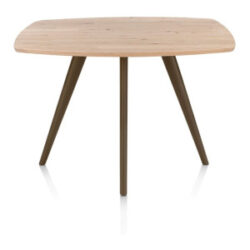 Arvada, bartafel 160 x 100 cm, ovaal, 4 poot - Steel Brown