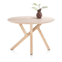 Cosenza, bartafel rond 130 cm (hoogte: 92 cm) - natural