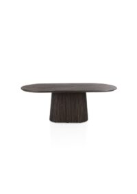 Ravello, eetkamertafel 210 x 120 cm - Basalt - Afbeelding 3