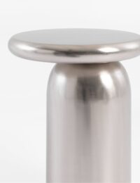 Gio bijzettafel H45cm - Zilver - Afbeelding 2