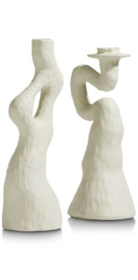 Debra vase H32cm - Couleur creme - Image 3