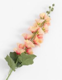 Alcea spray kunstbloem H105cm - Roze - Afbeelding 2