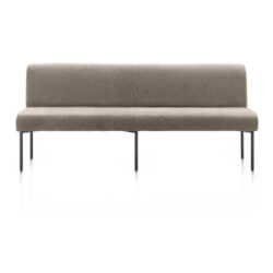 Reverso, banc 200 cm - confort ressorts - tissu Livigno - brun