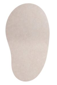 Saluti, eetkamertafel organisch 210 X 120 cm. - centrale teenpoot - creme - Light sand - Afbeelding 2
