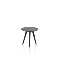 Maze, table basse ronde 40 cm - hauteur 39 cm - Anthracite