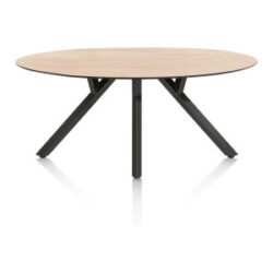 Minato, eetkamertafel - ellips - 210 x 105 cm. - Light Natural Oak