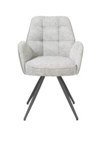 Bell, armstoel - grafiet frame - pocket - combi Calabria/Vada - Olijf