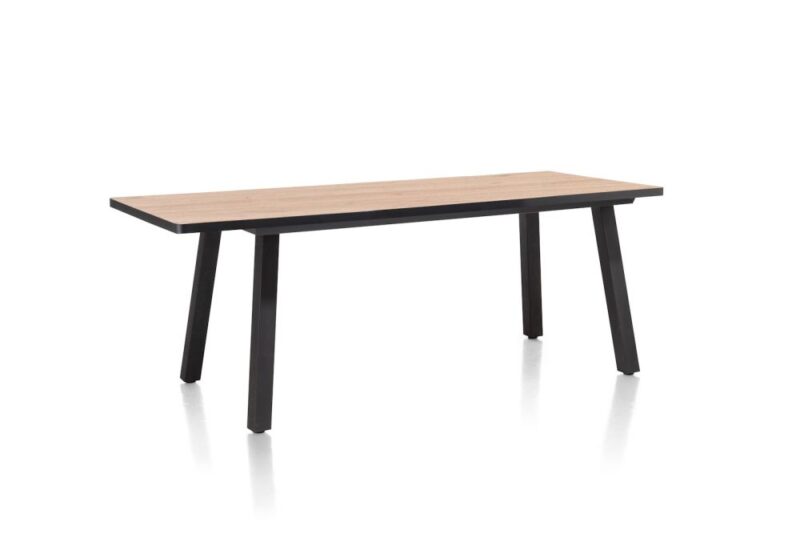 Avalox, Table 230 X 98 Cm - Couleur Natural - 4 Pied - Image 2