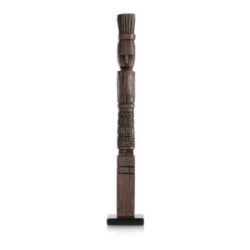 Milan beeld H62cm - Bruin