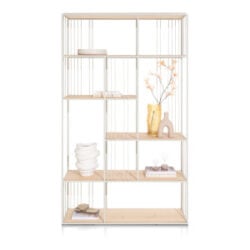 Niora, roomdivider 120 cm - Silk grey