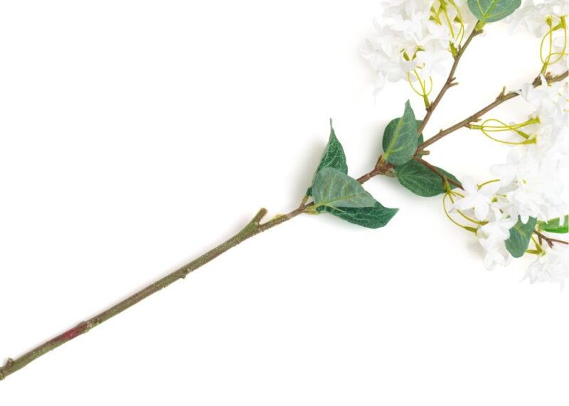 Jasmin Branch Fleur Artificielle H115Cm - Blanc - Image 2