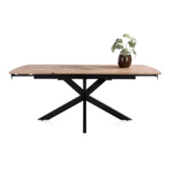 Pavalon, uitschuiftafel 140 (+ 50) x 100 cm - Barnwood