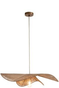 Iggy suspension 1*E27 D80cm - Naturel