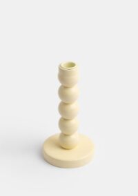 DOTS kandelaar h18,5cm - Light ivory