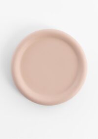 Jeanne plat D24cm - Rose - Image 2