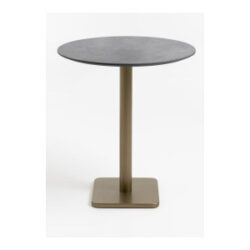 Brest bartafel stone anthracite D80cm - Goud