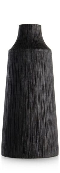 Finn vase H50cm - Noir