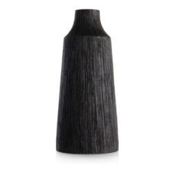 Finn vase H50cm - Noir