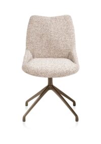 Mats, chaise - pivotante - steelbrown - Luton - Cuivre