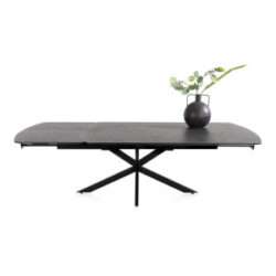 Pavalon, uitschuiftafel 200 (+ 78) x 100 cm - Antraciet