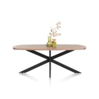 Pavarotti, table 210 x 108 cm - pied central metal