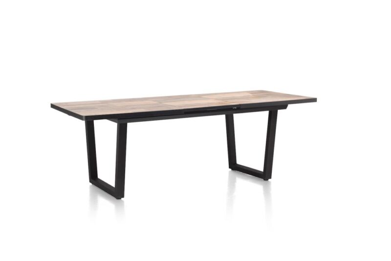 Avalox, Uitschuiftafel 160 (+ 50) X 98 Cm - Kleur Driftwood - V Poot - Afbeelding 2