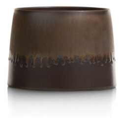Lara cache pot H17cm - Gris
