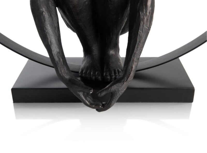 Circle Lady Figurine H54Cm - Noir - Image 3