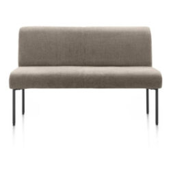 Reverso, banc 140 cm - confort ressorts - tissu Livigno - brun
