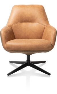 Vernon, fauteuil met draaifunctie - lage rug