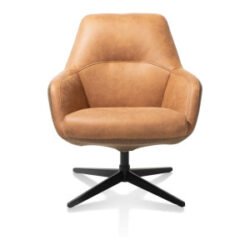 Vernon, fauteuil pivotant - dossier bas
