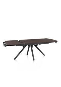 Novello, uitschuiftafel 170 (+ 60) x 100 cm - Clay - Afbeelding 3