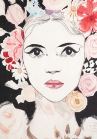 Dior Flower schilderij 120x180cm - Multikleur - Afbeelding 3