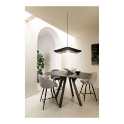 Minato, table pour laptop 45 x 35 cm. - hauteur 52 cm. - Gris clair