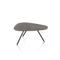 Minato, table basse 75 x 45 cm. - Onyx