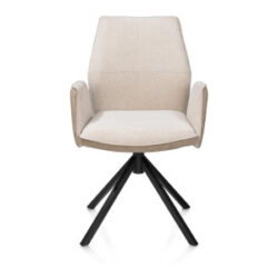 Franky, Chaise a accoudoirs  Oregon-Livigno ressorts ensaches
