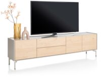 Niora, lowboard 210 cm - 3-deuren + 2-laden - Afbeelding 3